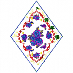 Flowers And Tree Embroidery Design 9 Flowers And Tree Embroidery Design 9